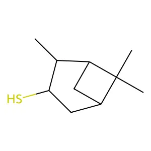 3-Mercaptopinane structure