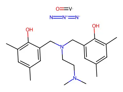 Chemical Compound (C22H32N5O3V-) structure