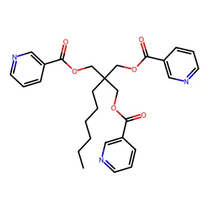 庚戊烟酯 structure