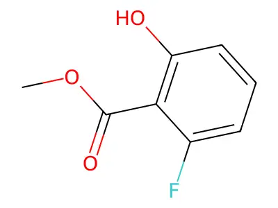 Methyl 2-fluoro-6-hydroxybenzoate structure