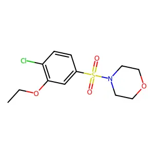4-(4-Chloro-3-ethoxyphenyl)sulfonylmorpholine structure
