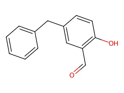 5-Benzyl-2-hydroxybenzaldehyde structure