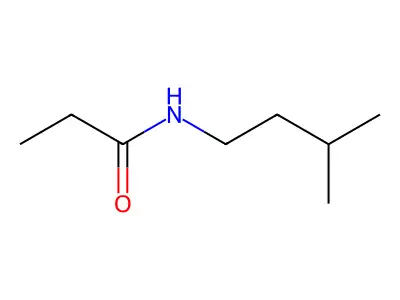 N-(3-Methylbutyl)propanamide structure