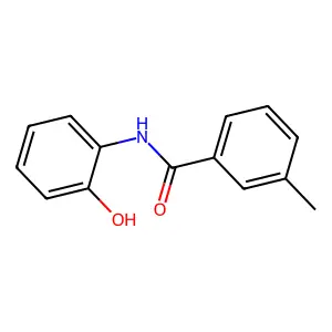 N-(2-hydroxyphenyl)-3-methylbenzamide structure