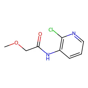 N-(2-chloropyridin-3-yl)-2-methoxyacetamide structure