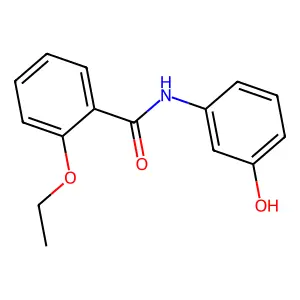 2-ethoxy-N-(3-hydroxyphenyl)benzamide structure