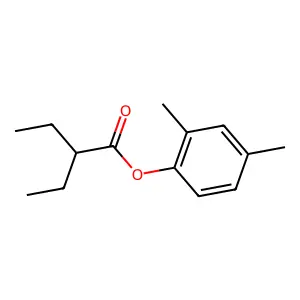 2,4-Dimethylphenyl 2-ethylbutanoate structure