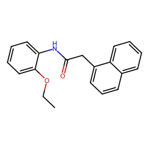 N-(2-ethoxyphenyl)-2-naphthalen-1-ylacetamide structure