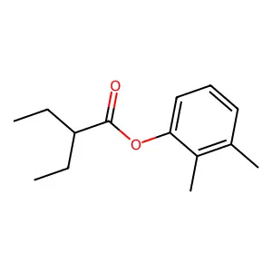 2,3-Dimethylphenyl 2-ethylbutanoate structure