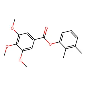 2,3-Dimethylphenyl 3,4,5-trimethoxybenzoate structure