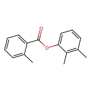 2,3-Dimethylphenyl 2-methylbenzoate structure