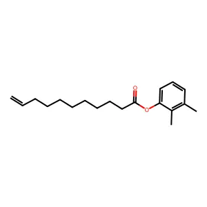 2,3-Dimethylphenyl 10-undecenoate structure