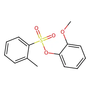 2-Methoxyphenyl 2-methylbenzenesulfonate structure
