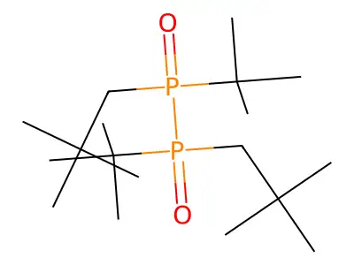1,2-Di-tert-butyl-1,2-bis(2,2-dimethylpropyl)-1lambda~5~,2lambda~5~-diphosphane-1,2-dione structure