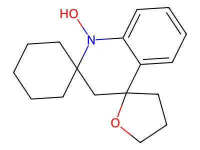 1'H,3'H-Dispiro[cyclohexane-1,2'-quinoline-4',2''-oxolan]-1'-ol structure