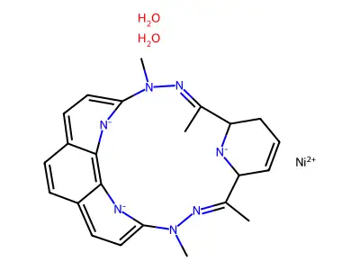 Chemical Compound (C23H28N7NiO2-) structure