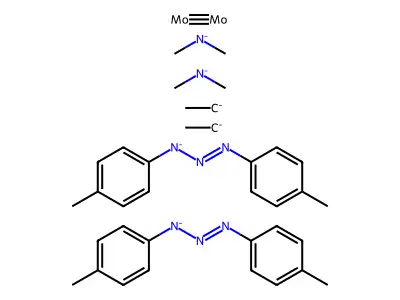 Chemical Compound (C36H50Mo2N8-6) structure