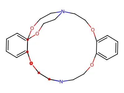 Dibenzocryptand[222] structure