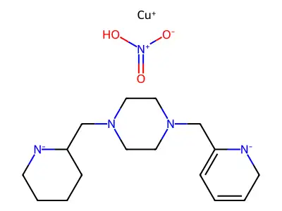 Chemical Compound (C16H27CuN5O3-) structure