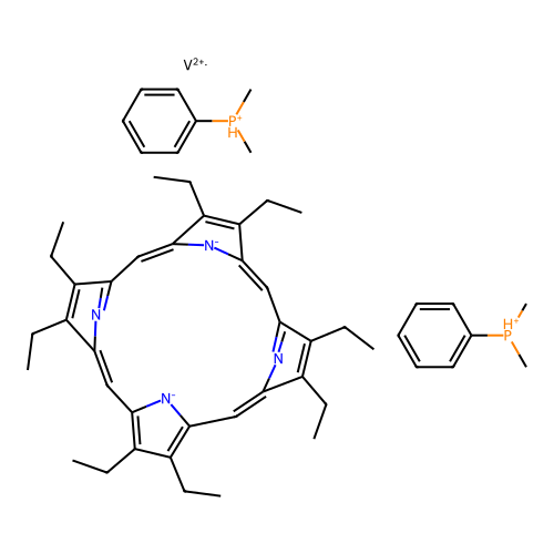 Chemical Compound (C52H68N4P2V+2) structure