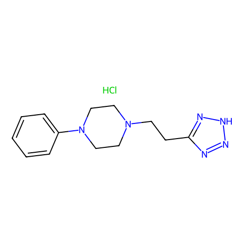 Zolertine Hydrochloride structure