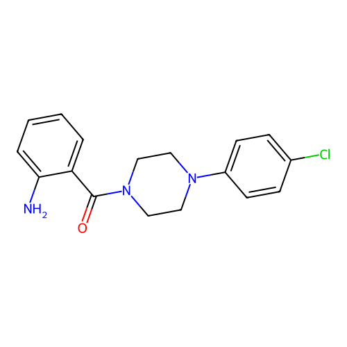 2-{[4-(4-Chlorophenyl)-1-piperazinyl]carbonyl}phenylamine structure