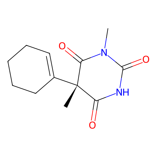 (S)-Hexobarbital structure