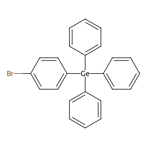 (4-Bromophenyl)triphenylgermane structure