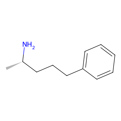 (2S)-5-phenylpentan-2-amine structure