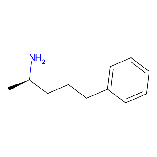 (2R)-5-phenylpentan-2-amine structure