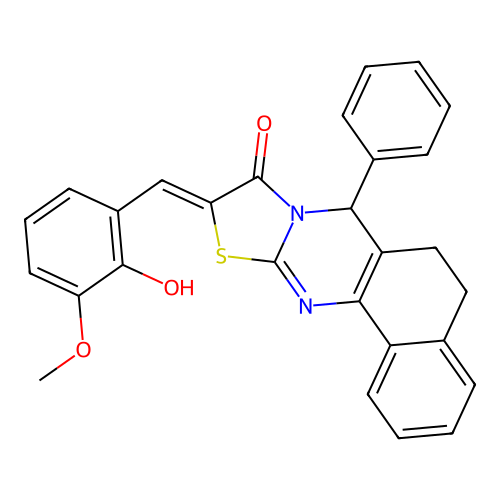 C28H22N2O3S structure