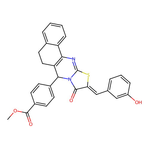 C29H22N2O4S structure