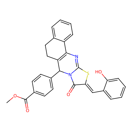 C29H22N2O4S structure
