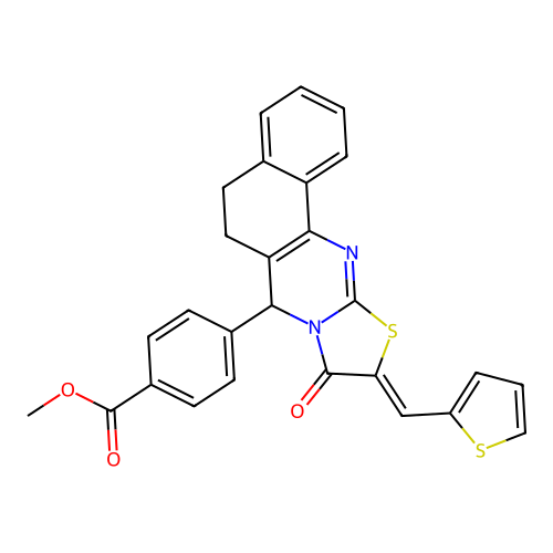 C27H20N2O3S2 structure