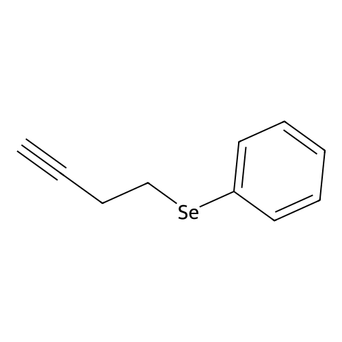 But-3-ynylselanylbenzene structure