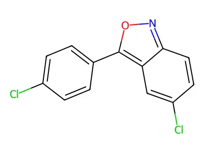 5-Chloro-3-(4-chlorophenyl)benzo[c]isoxazole structure