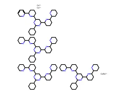 Chemical Compound (C120H196Co4N24-16) structure