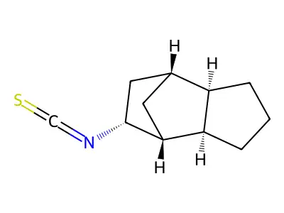 4,7-Methano-1H-indene, octahydro-5-isothiocyanato-, (3aR,4S,5R,7S,7aR)-rel- structure