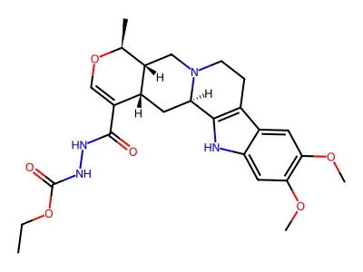 10,11-Dimethoxy 3-isotetrahydroalstonique acide N'-(ethoxycarbonyl) hydrazide [French] structure
