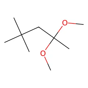 2,2-Dimethoxy-4,4-dimethylpentane structure