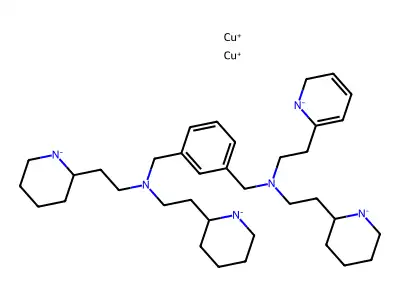 Chemical Compound (C36H56Cu2N6-2) structure