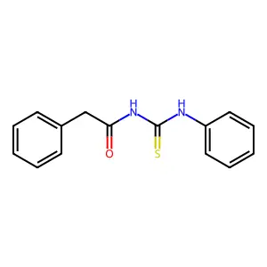 2-phenyl-N-(phenylcarbamothioyl)acetamide structure