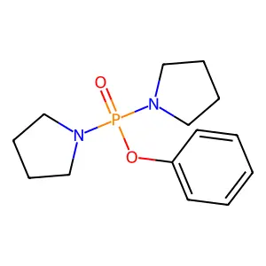 Phenyl dipyrrolidin-1-ylphosphinate structure