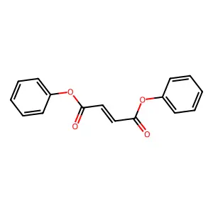 2-Butenedioic acid (2Z)-, diphenyl ester structure