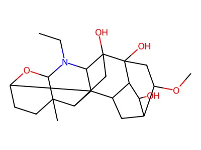 4-Ethyl-16-methoxy-10-methyl-6-oxa-4-azaheptacyclo[15.2.1.0~2,7~.0~2,11~.0~3,13~.0~5,10~.0~14,19~]icosane-13,14,18-triol structure