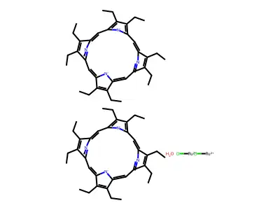 Chemical Compound (C72H90Cl2N8ORu2) structure