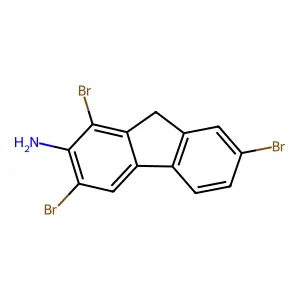 1,3,7-三溴芴-2-胺 structure