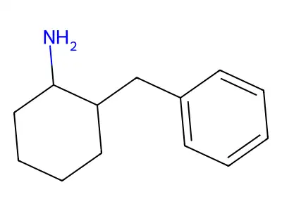 2-Benzylcyclohexylamine structure