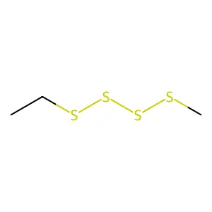 乙基甲基四硫化物 structure