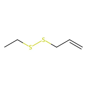 Ethyl allyl disulfide structure